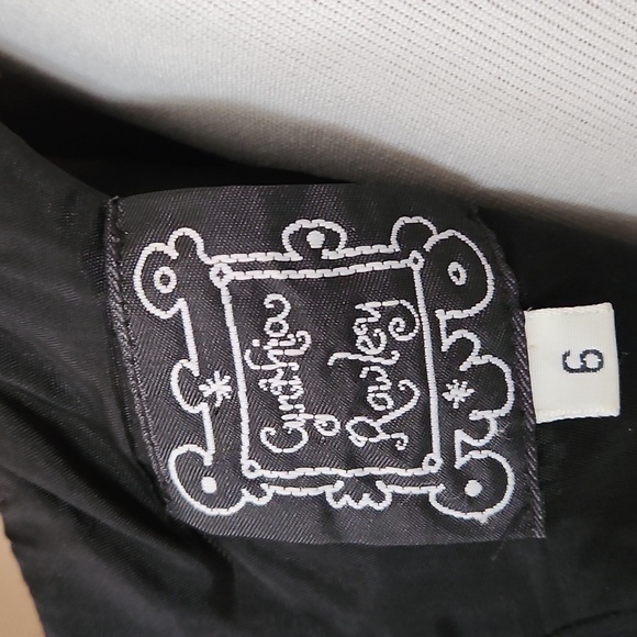 Vintage 90s Cynthia Rowley Little Black Dress size 6 fits like a modern small - Picture 4 of 4